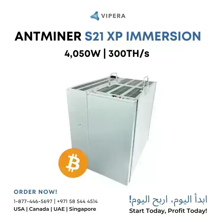 Bitmain Antminer S21 XP Immersion 4050W (BTC)