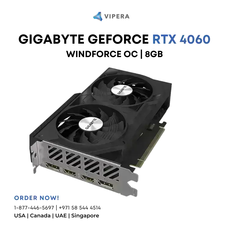Gigabyte GeForce RTX 4060 WINDFORCE OC 8G Graphics Card