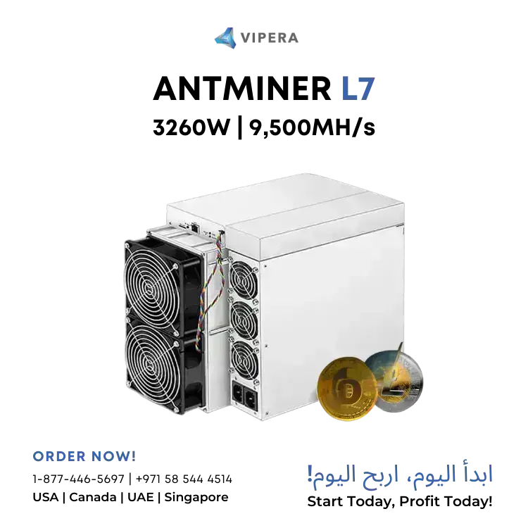 Bitmain Antminer L7 3260W (DOGE/LTC)