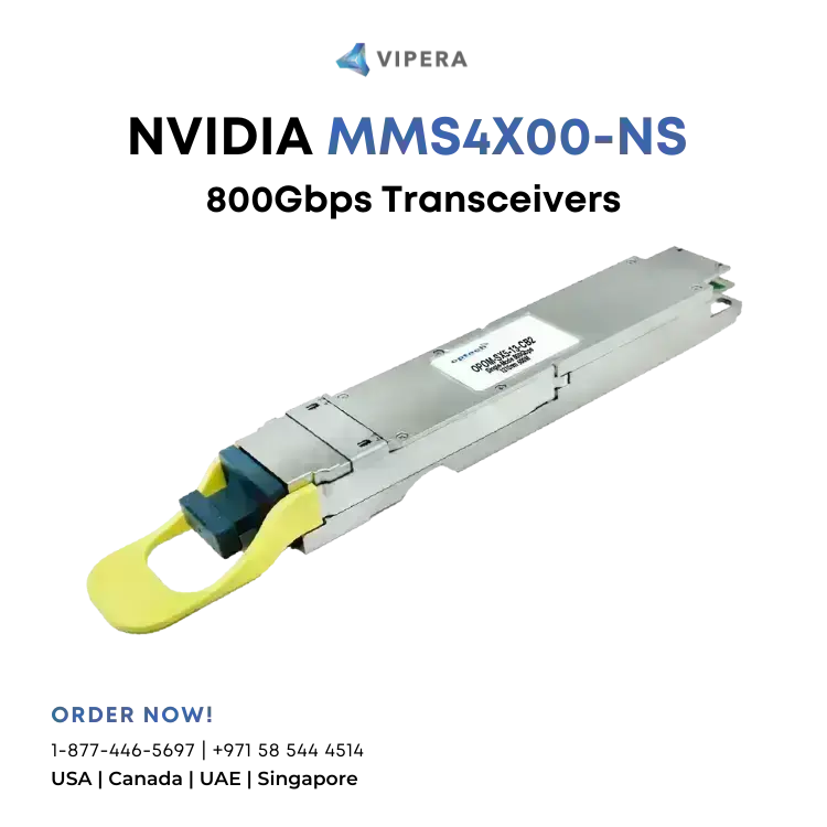 NVIDIA MMS4X00-NS 800Gbps Transceivers