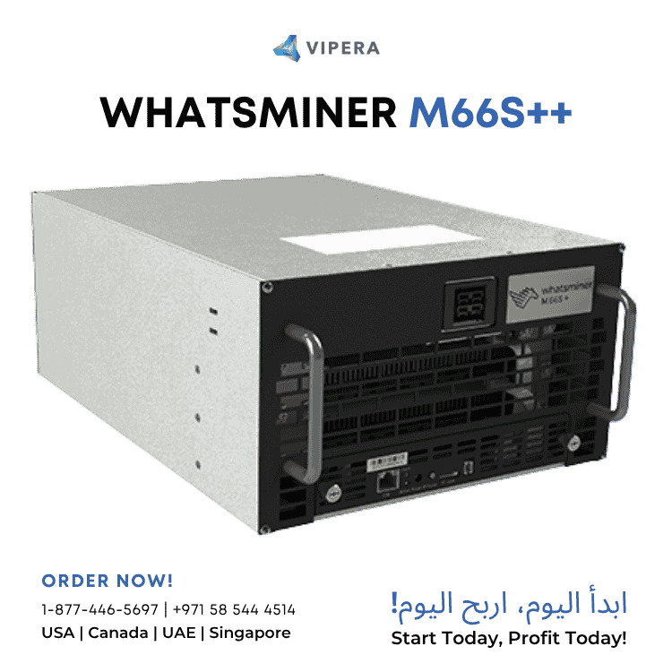 MicroBT Whatsminer M66S++ Immersion Cooling BTC Miner