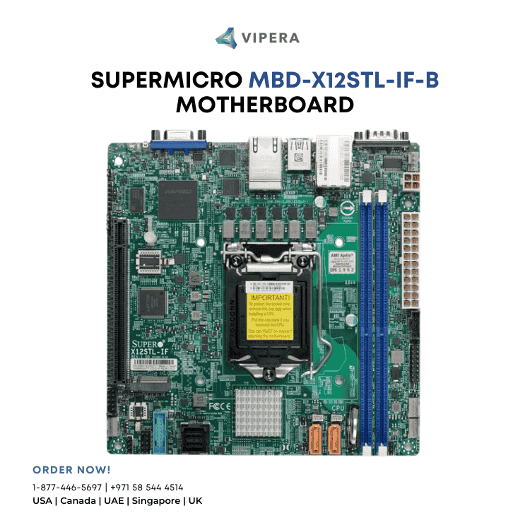 SUPERMICRO MBD-X12STL-IF-B Mini-ATX Server Motherboard