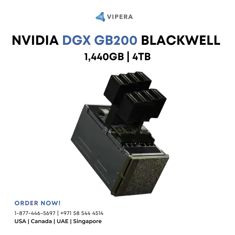 NVIDIA DGX GB200 Blackwell 1,440GB AI Supercomputer