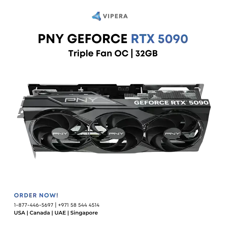 PNY GeForce RTX™ 5090 Triple Fan OC 32GB