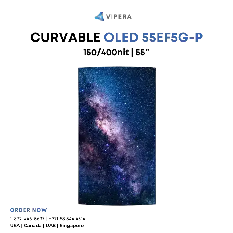 Curvable OLED Signage 55EF5F-P