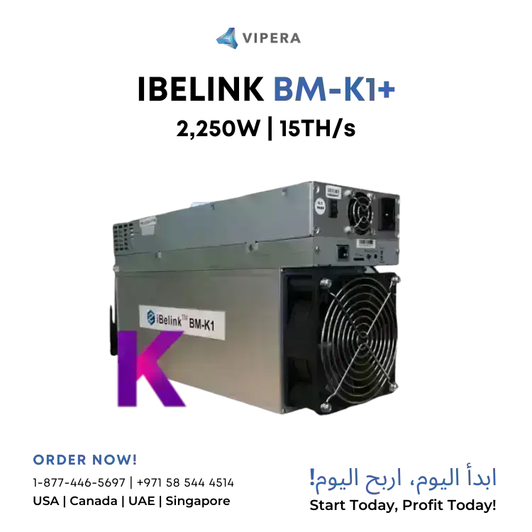 iBeLink BM-K1+ 15 TH/s 2250W (KDA)