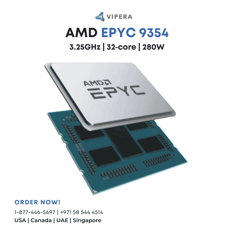 AMD EPYC 9354 3.25GHz 32‑core 280W Processor