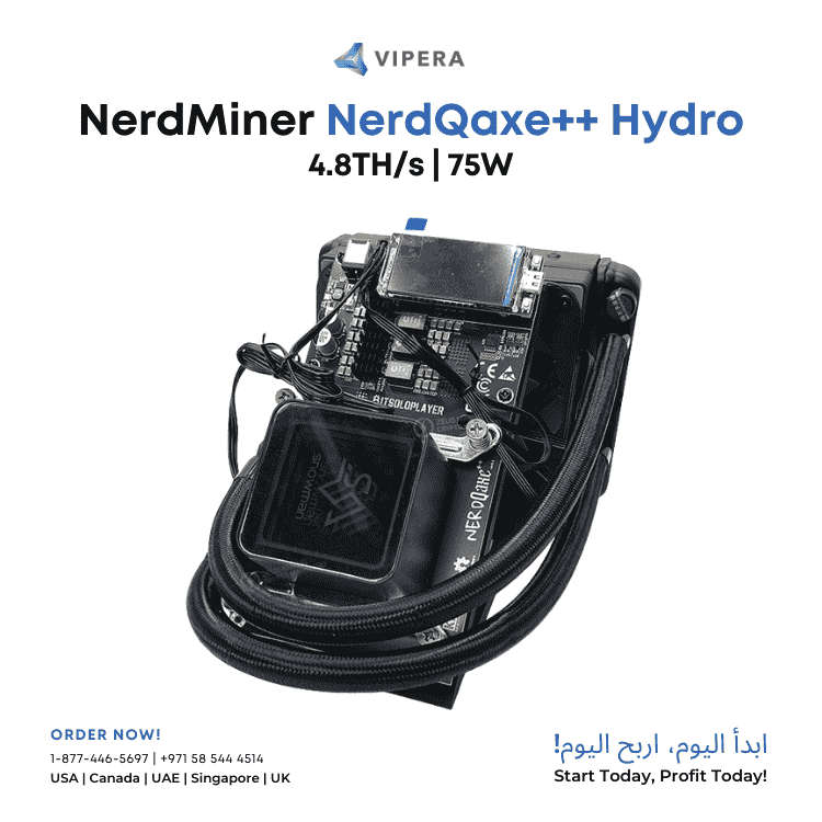 Bitaxe NerdQaxe++ 4.8TH Hydro