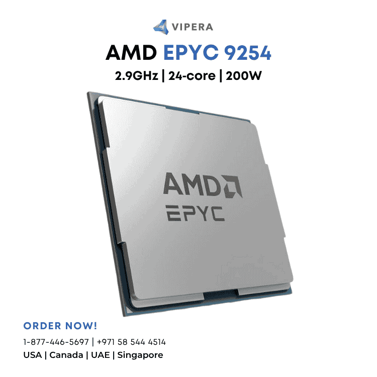 AMD EPYC 9254 2.9GHz 24-Core Processor