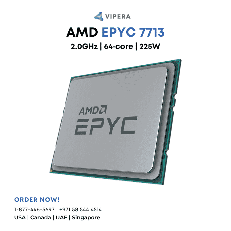 AMD 3rd Gen EPYC 7713 64 Core Server CPU/Processor