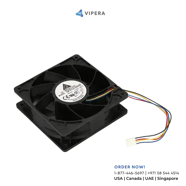 Replacement Fan 120MM 4-Pin 6,000 RPM for ASICs