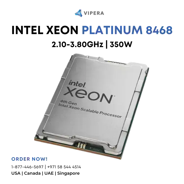 Intel Xeon Platinum 8468 48C/96T 2.10-3.80GHz 105MB 350W