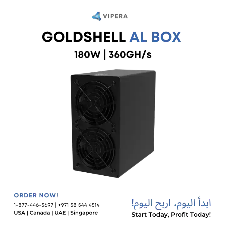 Goldshell AL BOX 360GH/s 180W (ALPH)