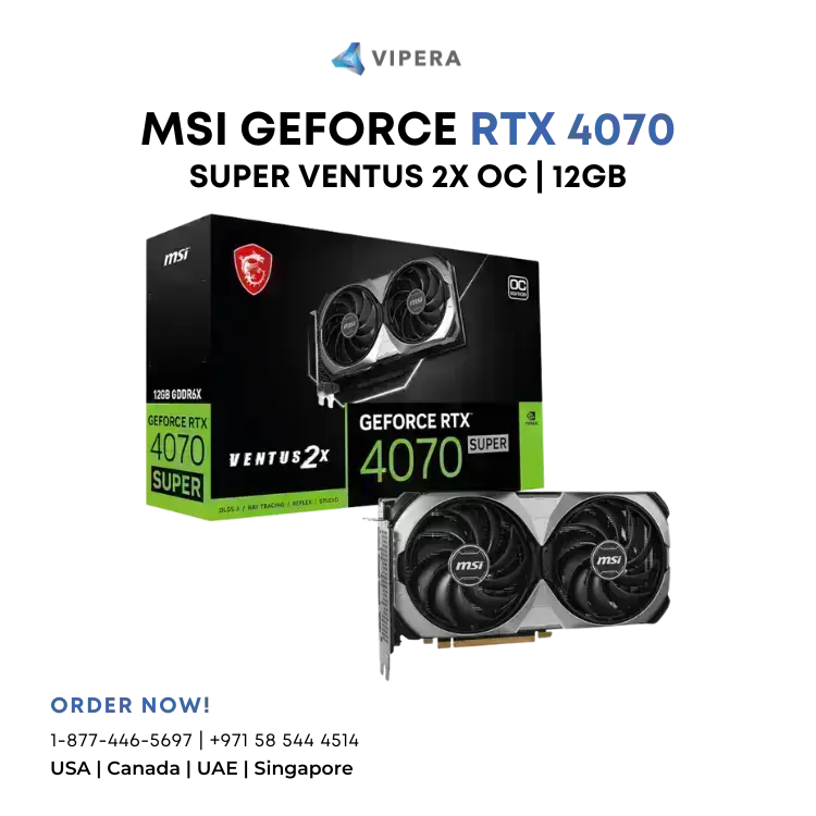 MSI GeForce RTX 4070 SUPER 12G VENTUS 2X OC