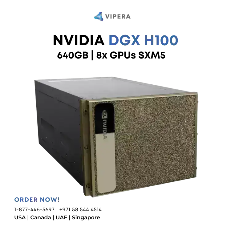 NVIDIA DGX H100 Deep Learning Console 640GB SXM5