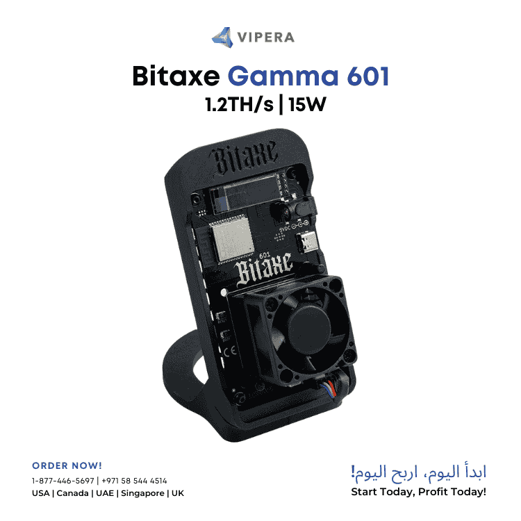 Bitaxe Gamma 601 1.2TH/s SOLO Miner