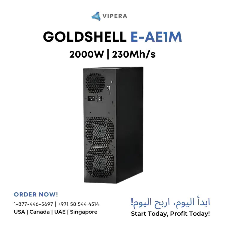 Goldshell E-AE1M 230Mh/s 2000W Aleo Miner